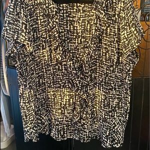 DRESSY RUFFLED BLOUSE